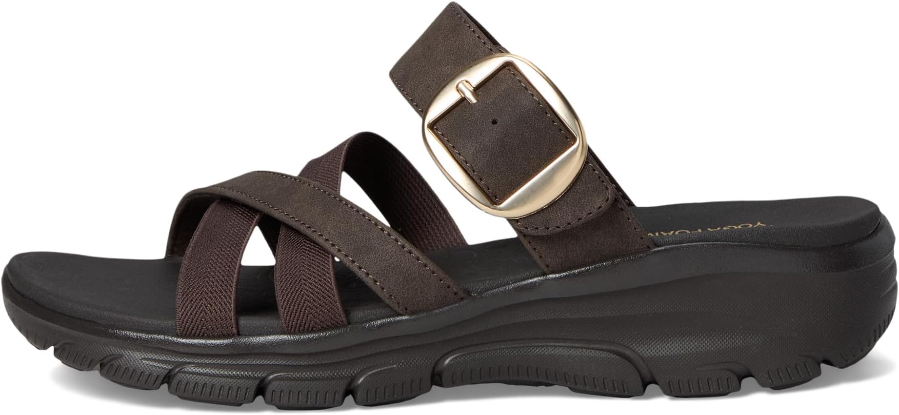 Сандалии SKECHERS Easy Going - Perfect Company, цвет Chocolate — фото 4