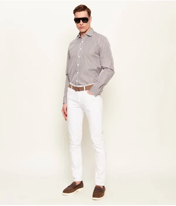 Лоферы Hilfiger Skin Loafer Mix Tommy Hilfiger, коричневый — фото 2