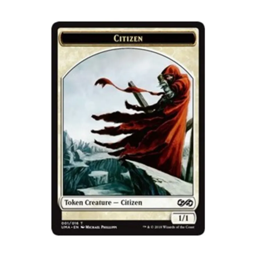 

CCG Жетон гражданина (T), MTG - Ultimate Masters