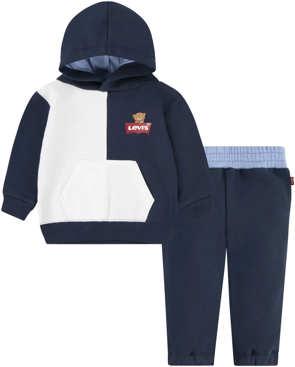 

Детский пуловер и шорты Levi's "LVB SPLICED COLORBLOCK JOGGER SET", для МАЛЬЧИКОВ Levi'S Kids, цвет Dress Blues