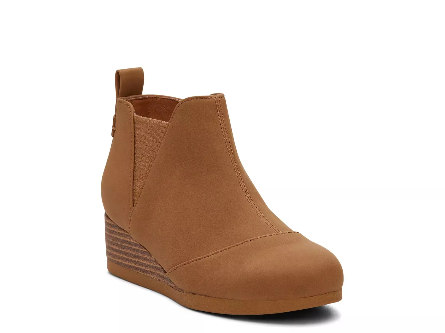 

Ботильоны Kelsy Wedge — детские Toms, Toffee