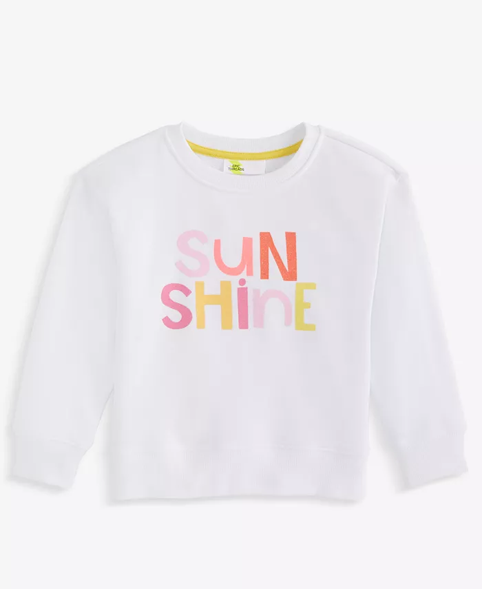 

Толстовка для девочки Sunshine Epic Threads, белый