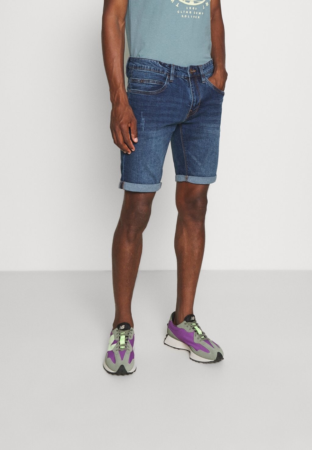

Джинсовые шорты Kaden Indicode, цвет medium indigo