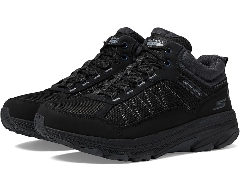 Кроссовки SKECHERS Go Run Trail Altitude 2.0 Cold Creek Waterproof, цвет Black/Charcoal