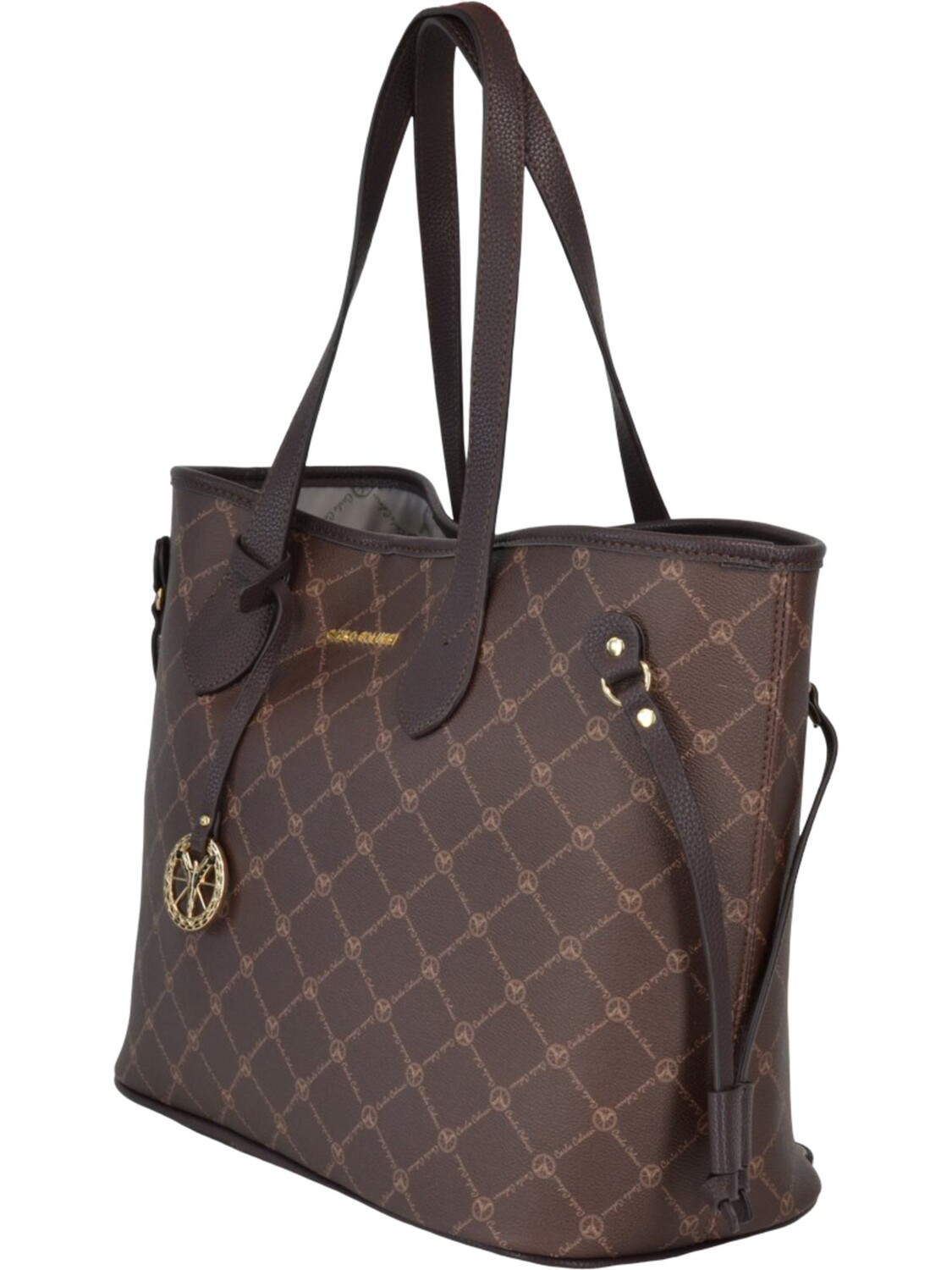 

Сумка через плечо Carlo Colucci Shopper Chini, коричневый