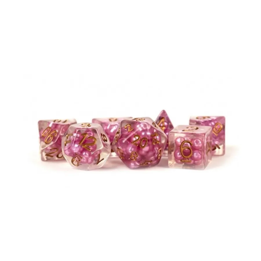 

Поли-набор Розовый с медью (7), Pearl Dice (Metallic Dice Games)