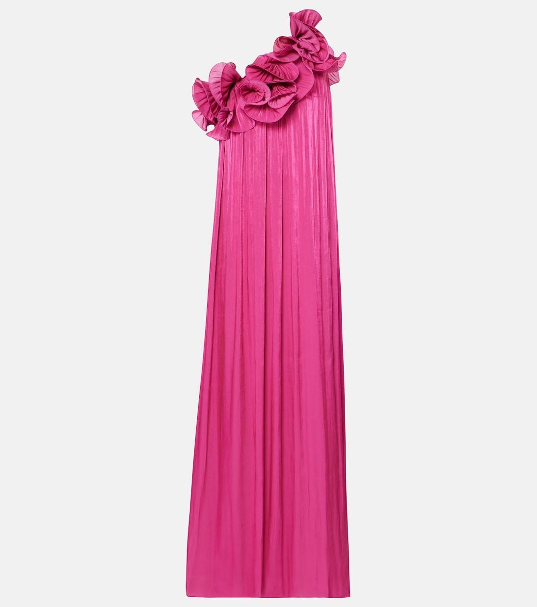 

Платье Charmain из жоржета с оборками Costarellos, Magenta