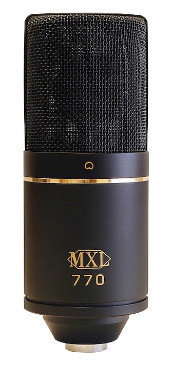 

Конденсаторный микрофон MXL 770 Small Diaphragm Condenser Mic