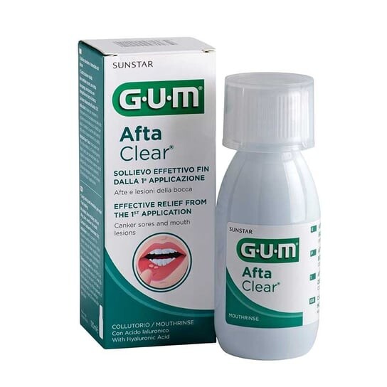 

Ополаскиватель для рта от язвенной болезни 120 мл AFTA CLEAR, GUM