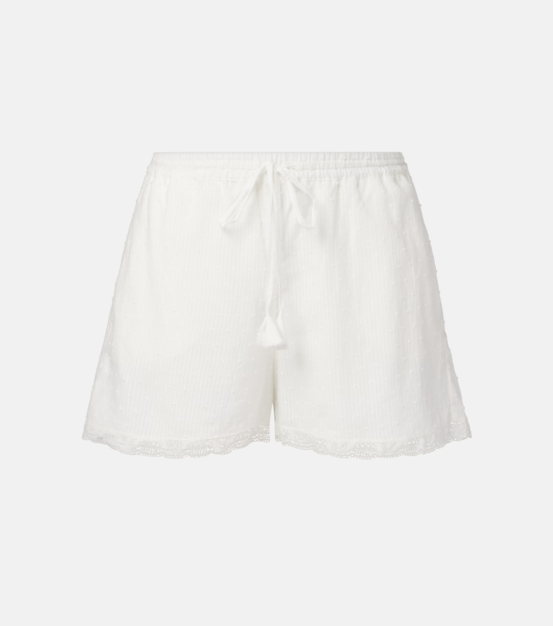 

Шорты широкие хлопковые Cruse Poupette St Barth, Natural White Plain