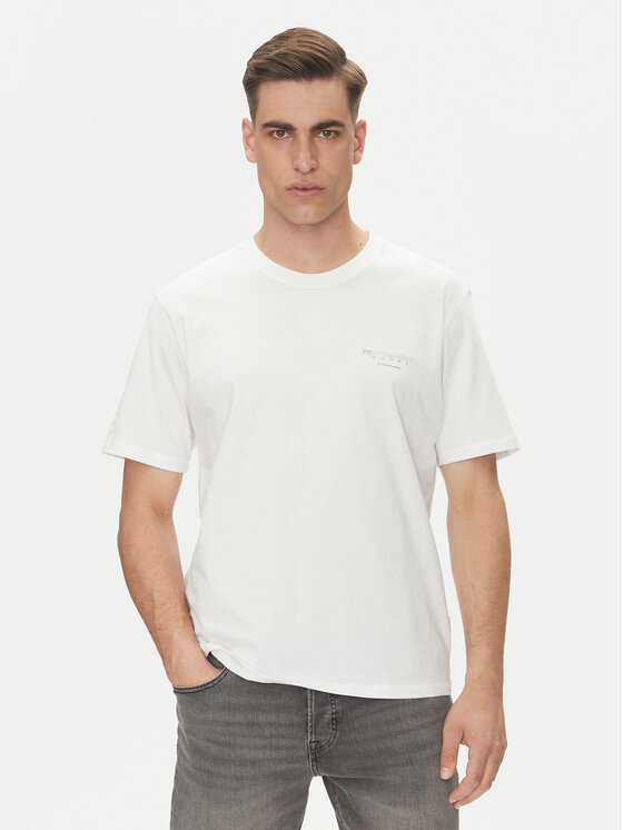 

Футболка свободного кроя Almeria 12276785 Jack&Jones, белый