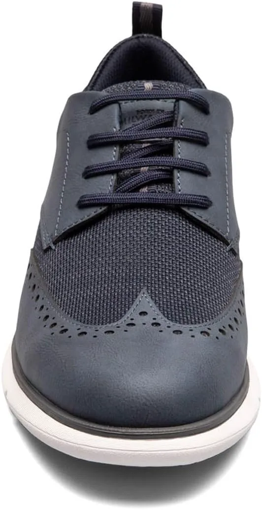 

Мужские оксфорды Nunn Bush, модель Stance Knit Wingtip, темно-синий