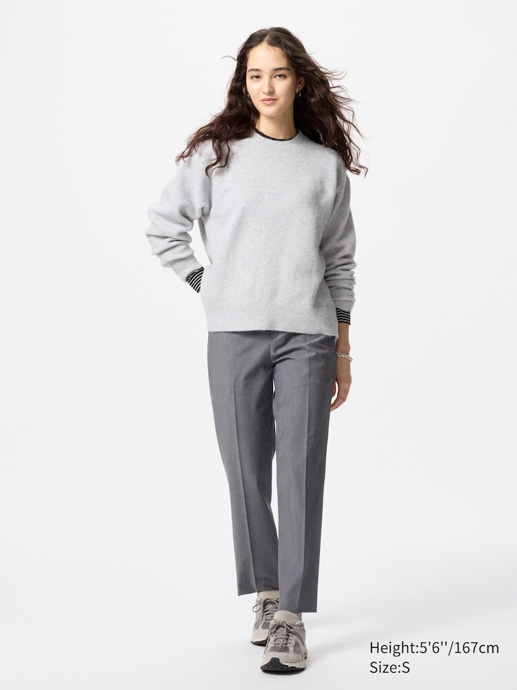 

Брюки по щиколотку Uniqlo, цвет 05 серый