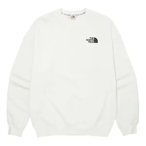 

Свитер boma sweatshirts 'white orange' The North Face, белый