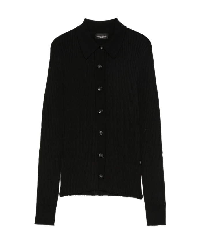 

Черный свитер Роберто Коллина Roberto Collina, черный