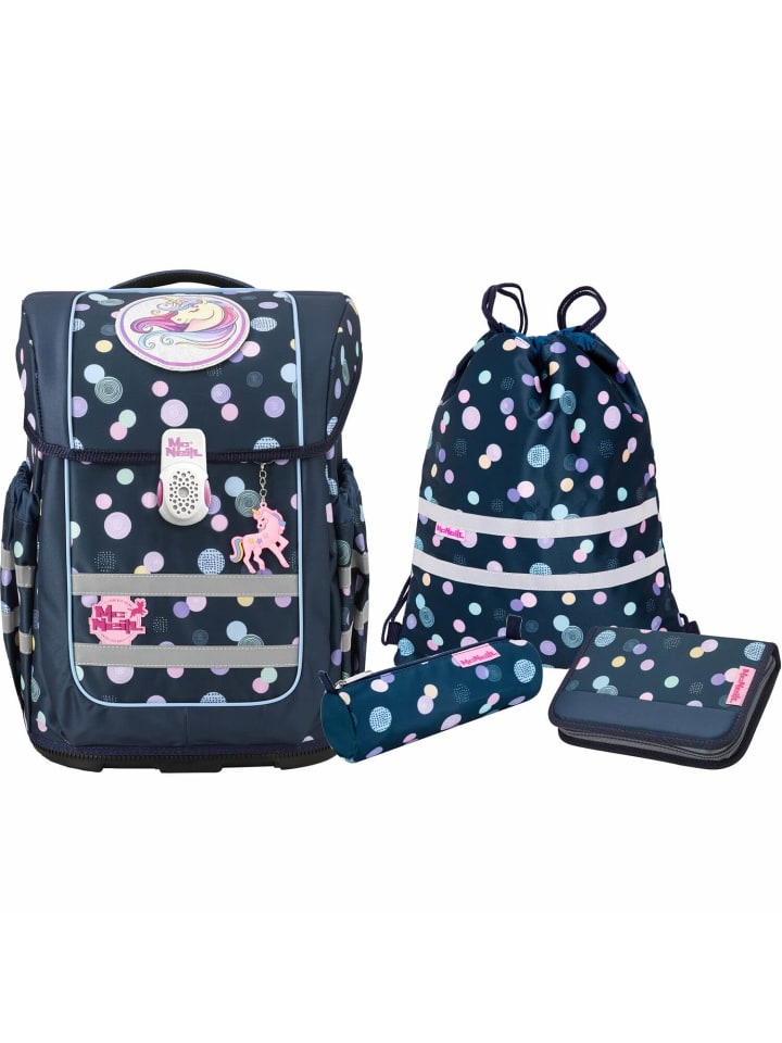 

McNeill Набор школьных сумок ERGO COMPACTO POLLY из 5 предметов, синий