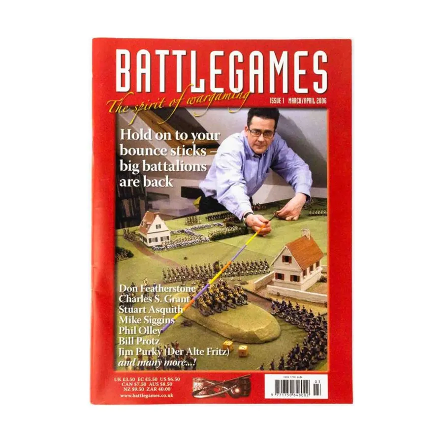 

#1 «Большие батальоны вернулись, 250-летие Семилетней войны, Wargaming — как все начиналось», Battlegames Magazine