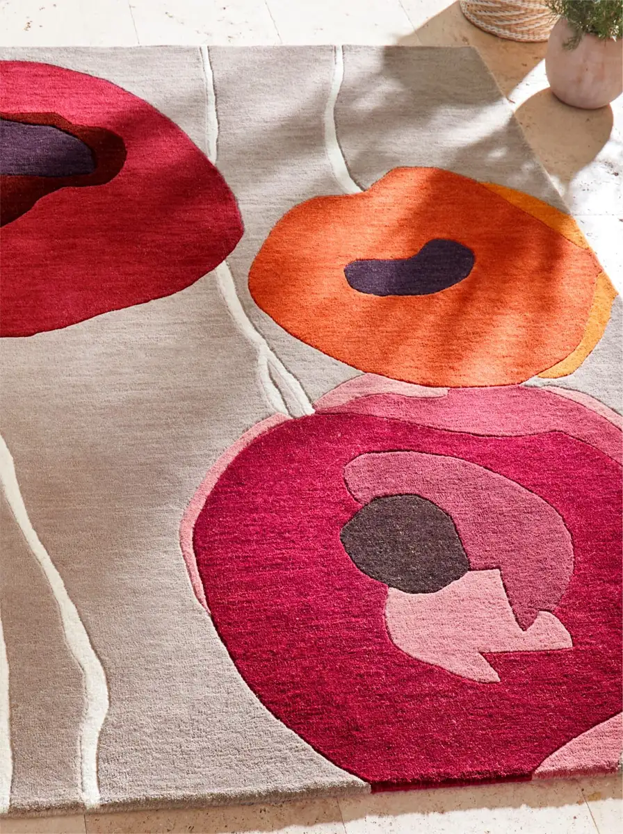 

Домашний ковер Heine, прямоугольный Heine home 70х140 см, цвет taupe-rot