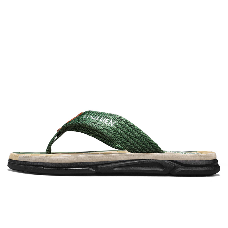 

Мужские шлепанцы с пластиковой подошвой FCMM, Army Green