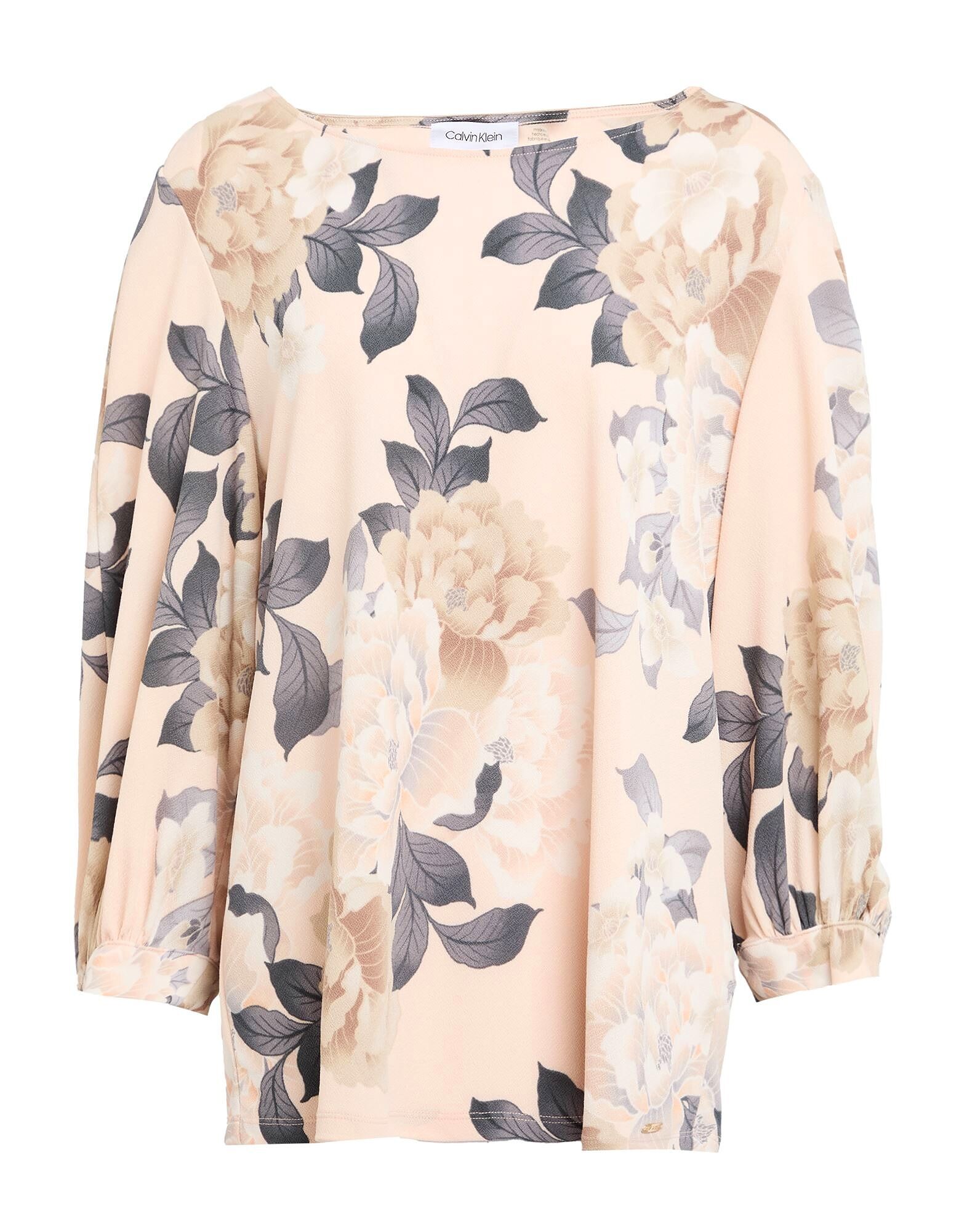 

Топ Calvin Klein, бледно-розовый