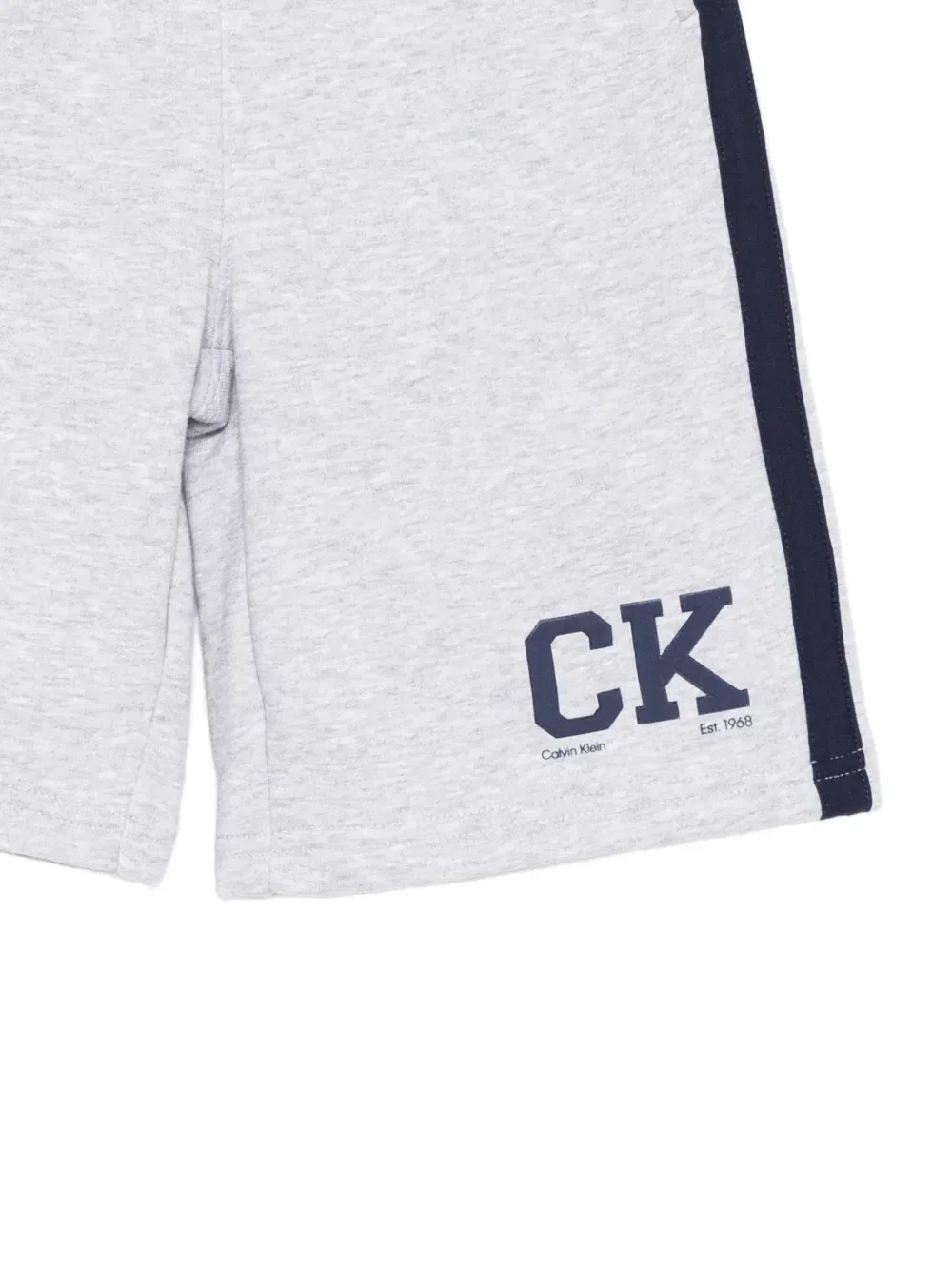 Шорты с логотипом Calvin Klein Kids, серый — фото 3