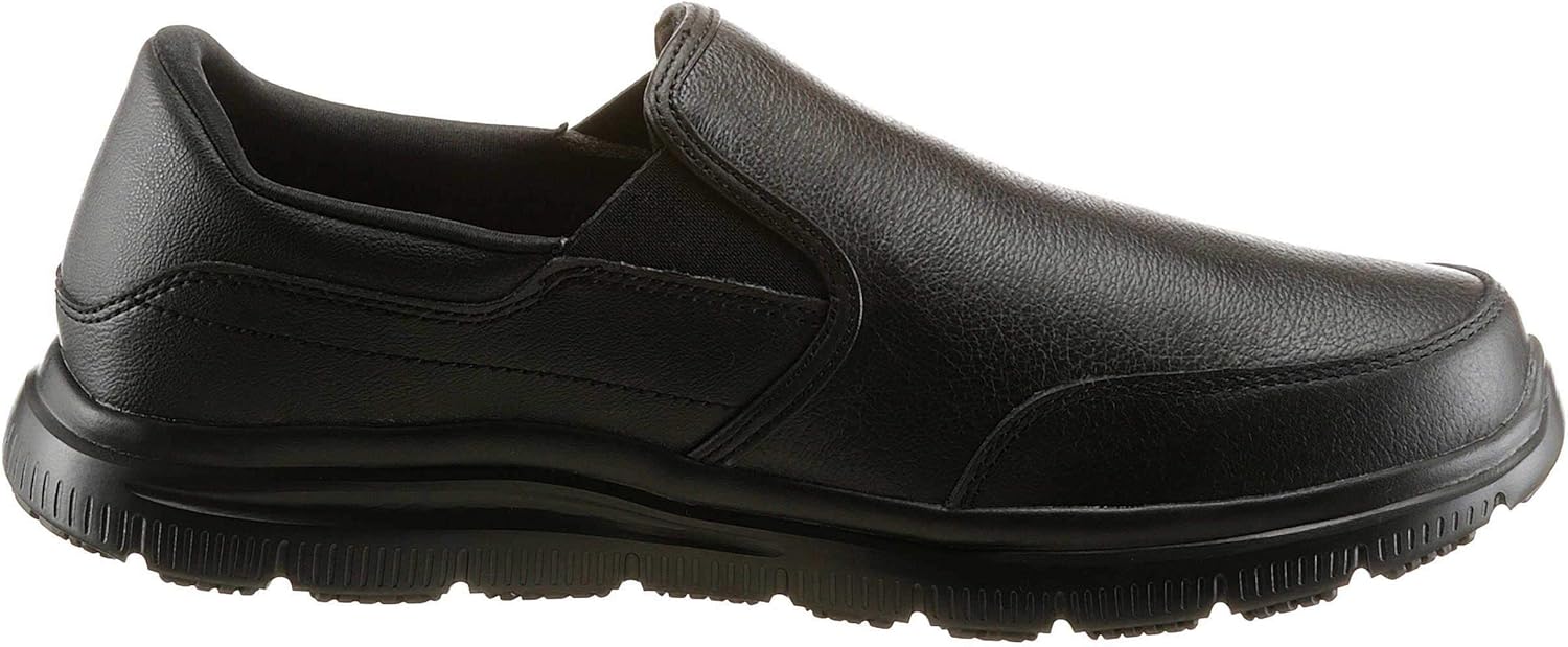 Мужские лоферы Skechers, черный — фото 4