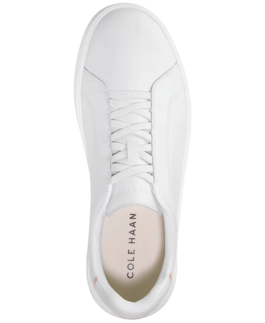 Мужские слипоны Grand Crosscourt Daily на шнуровке Cole Haan, optic белый — фото 3