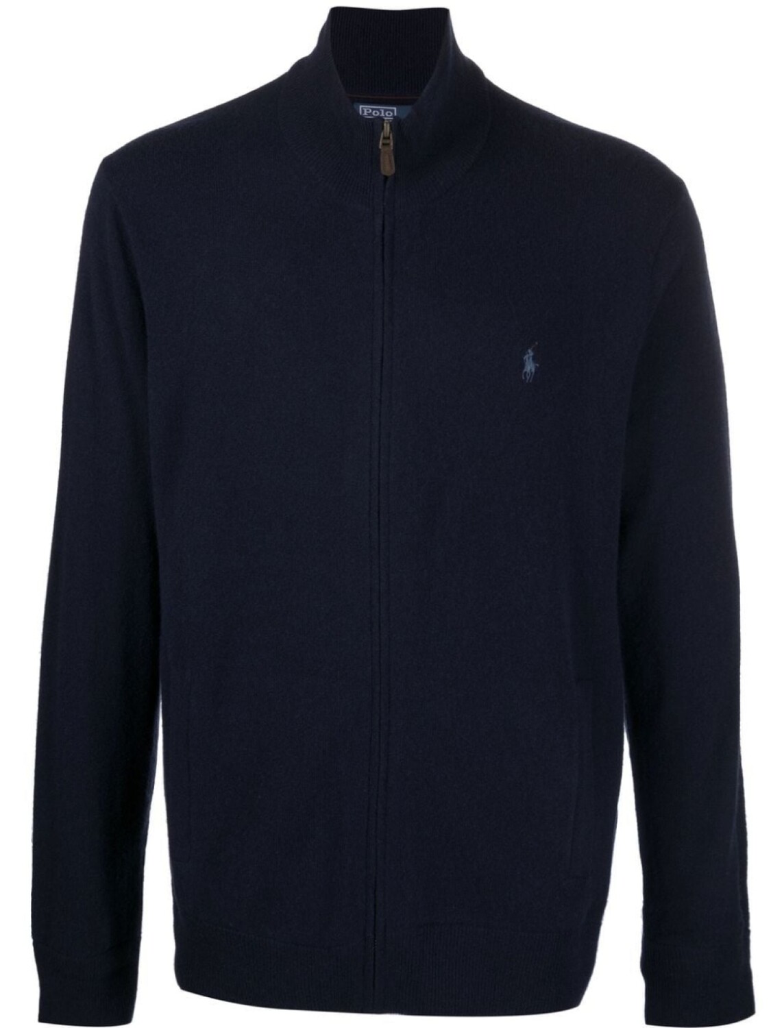 

Polo Ralph Lauren кардиган на молнии с вышитым логотипом, синий