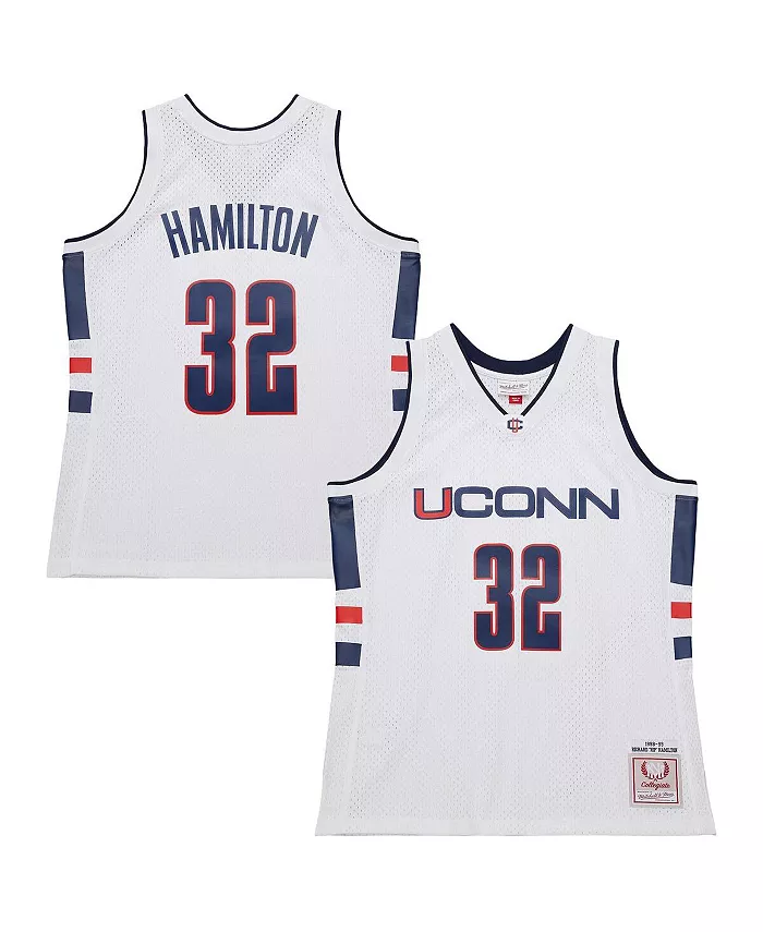

Мужская белая майка Richard Hamilton UConn Huskies 1998/99 Mitchell & Ness