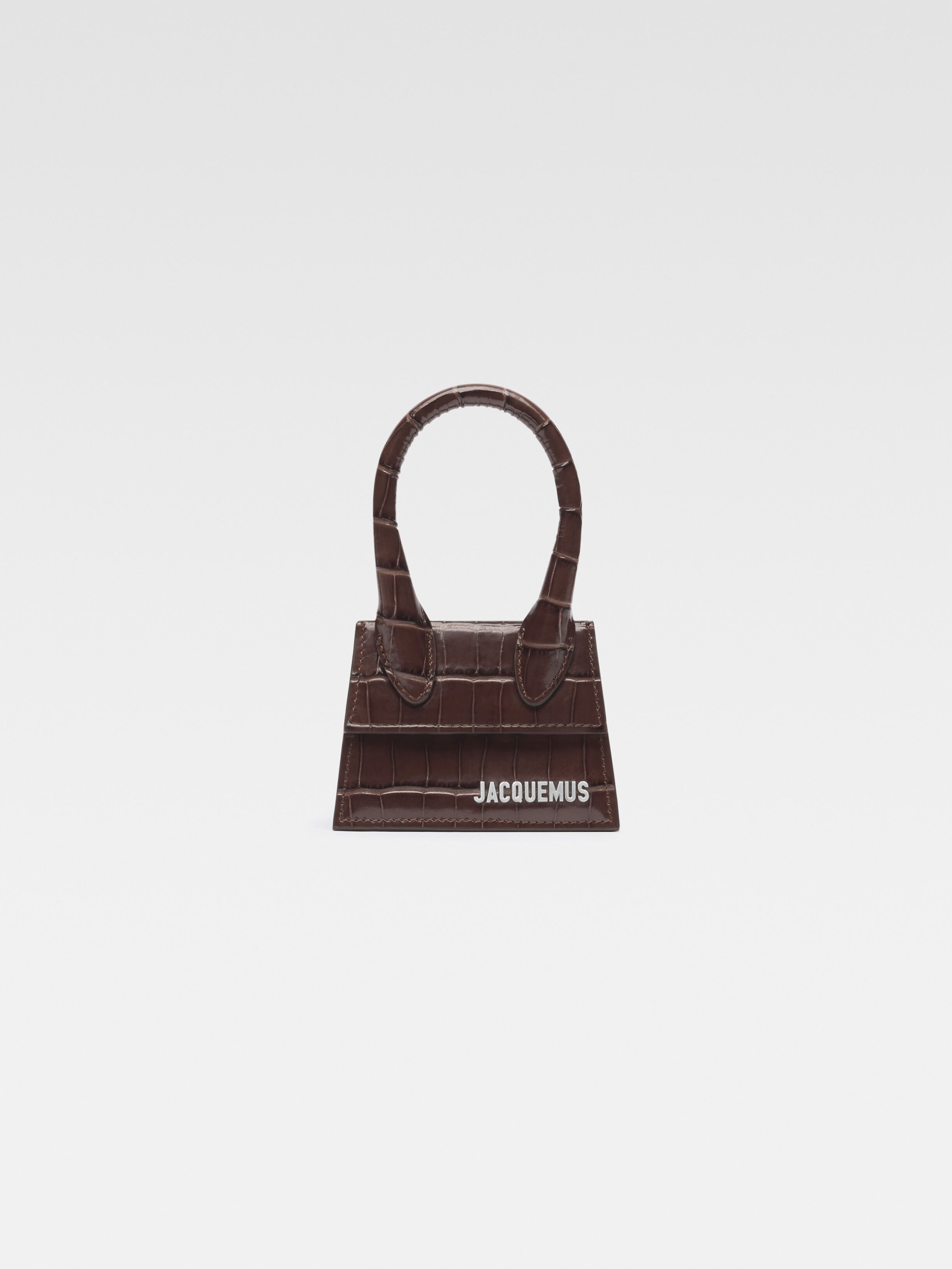 

Фирменная мини-сумочка JACQUEMUS The Chiquito, темно-коричневый