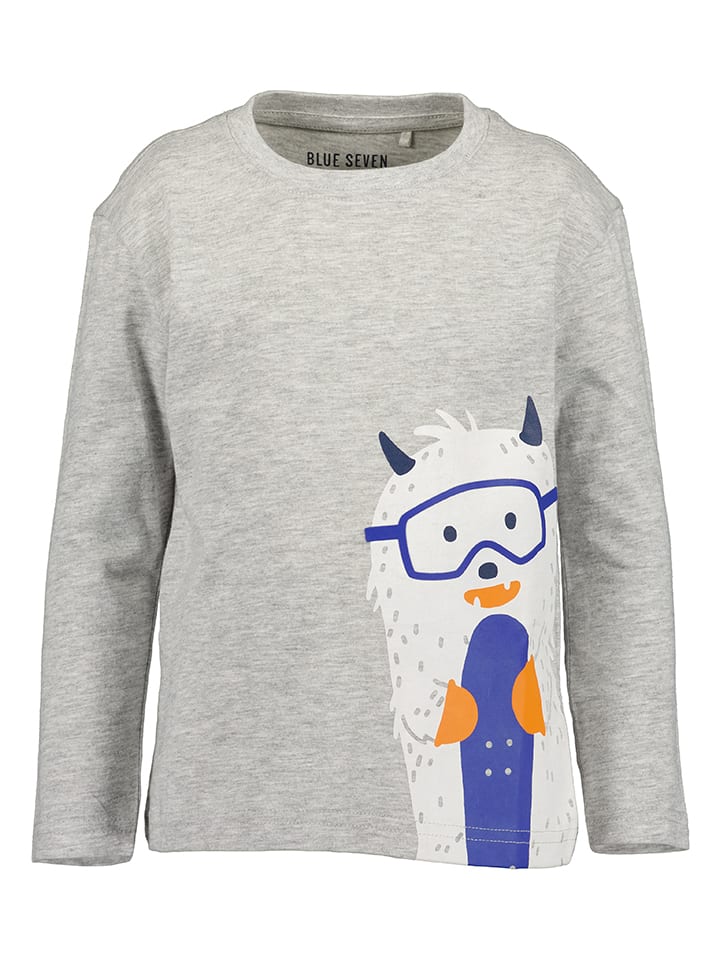 

Blue Seven Футболка с длинными рукавами серого цвета