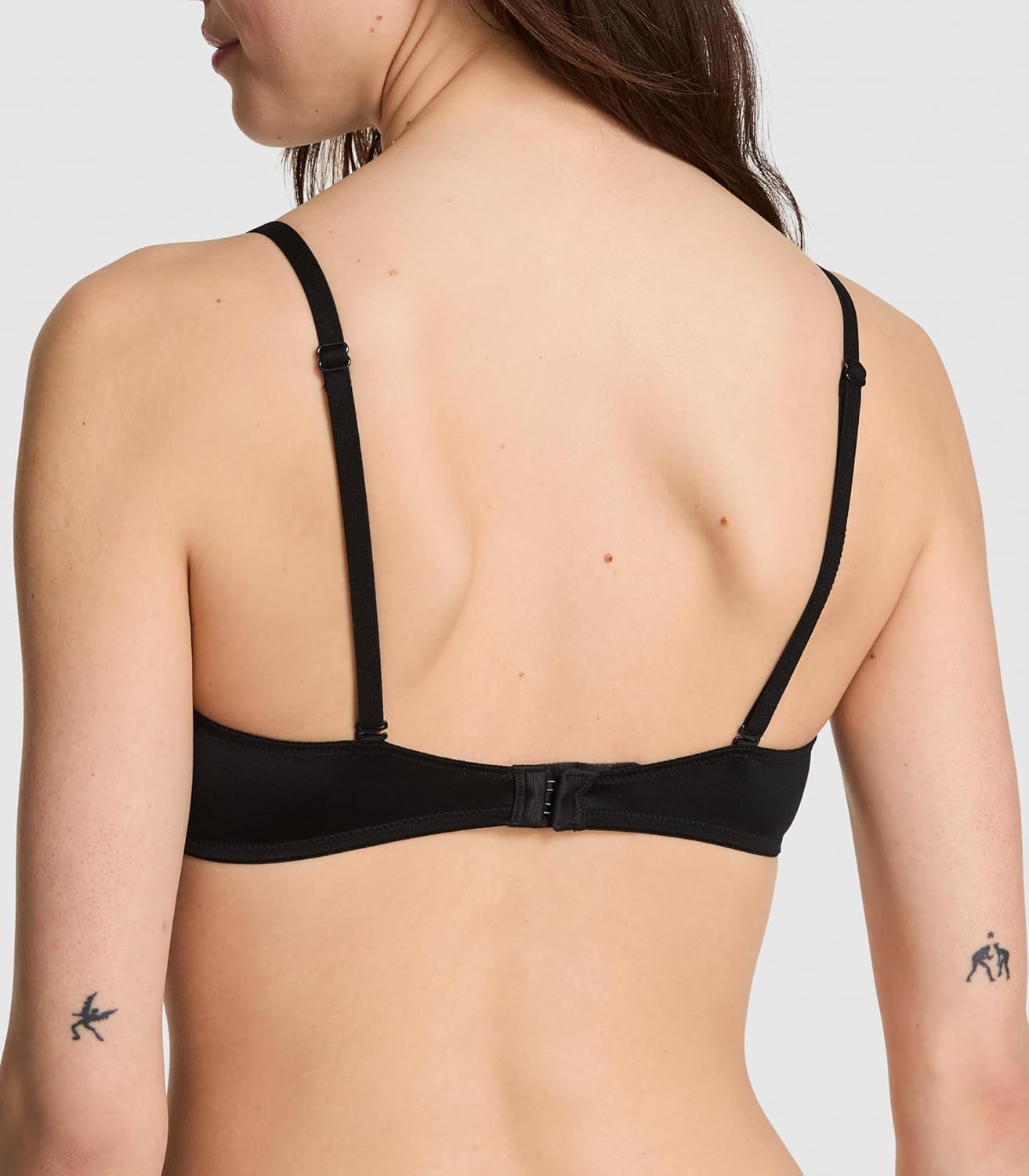 Бюстгальтер Victoria's Secret Wear Everywhere Lightly Lined T-Shirt, размер 32A-40DDD, розовый, Pure Black — фото 2