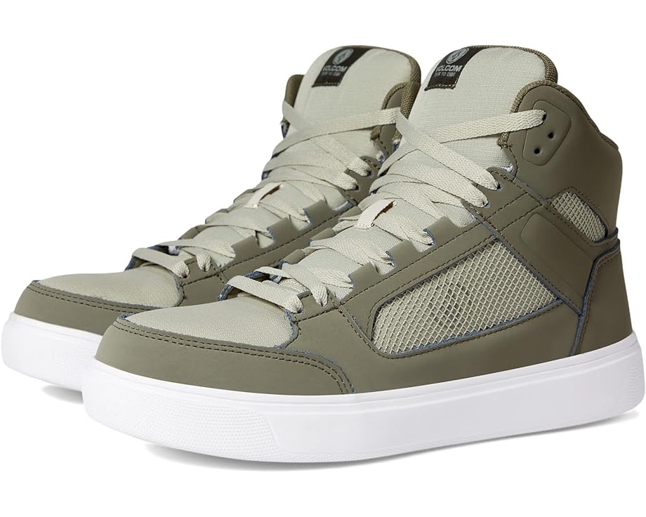 

Кроссовки Volcom Evolve EH High Top Comp Toe, цвет Olive/Grey