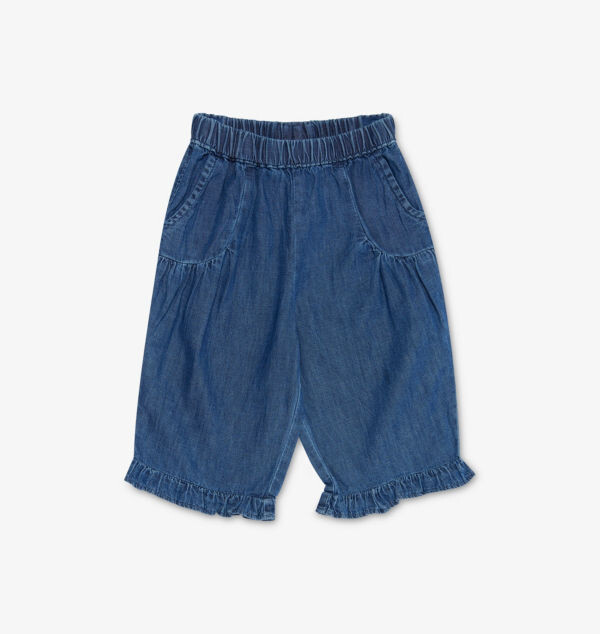 

Джинсы Wide-Leg с оборками от 4 месяцев до 3 лет H&M Adorables, синий