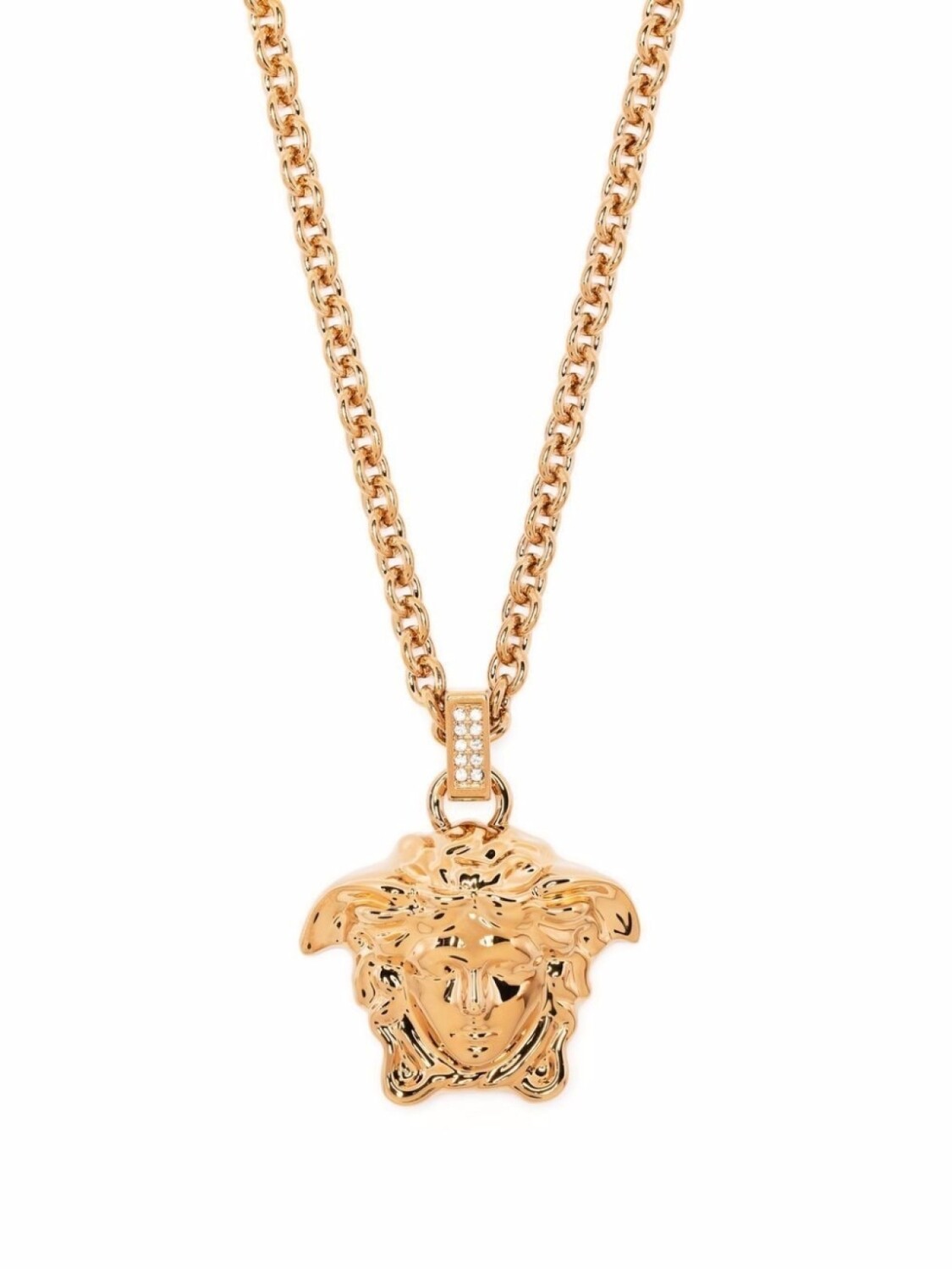 

Колье с подвеской Medusa Versace, золотой
