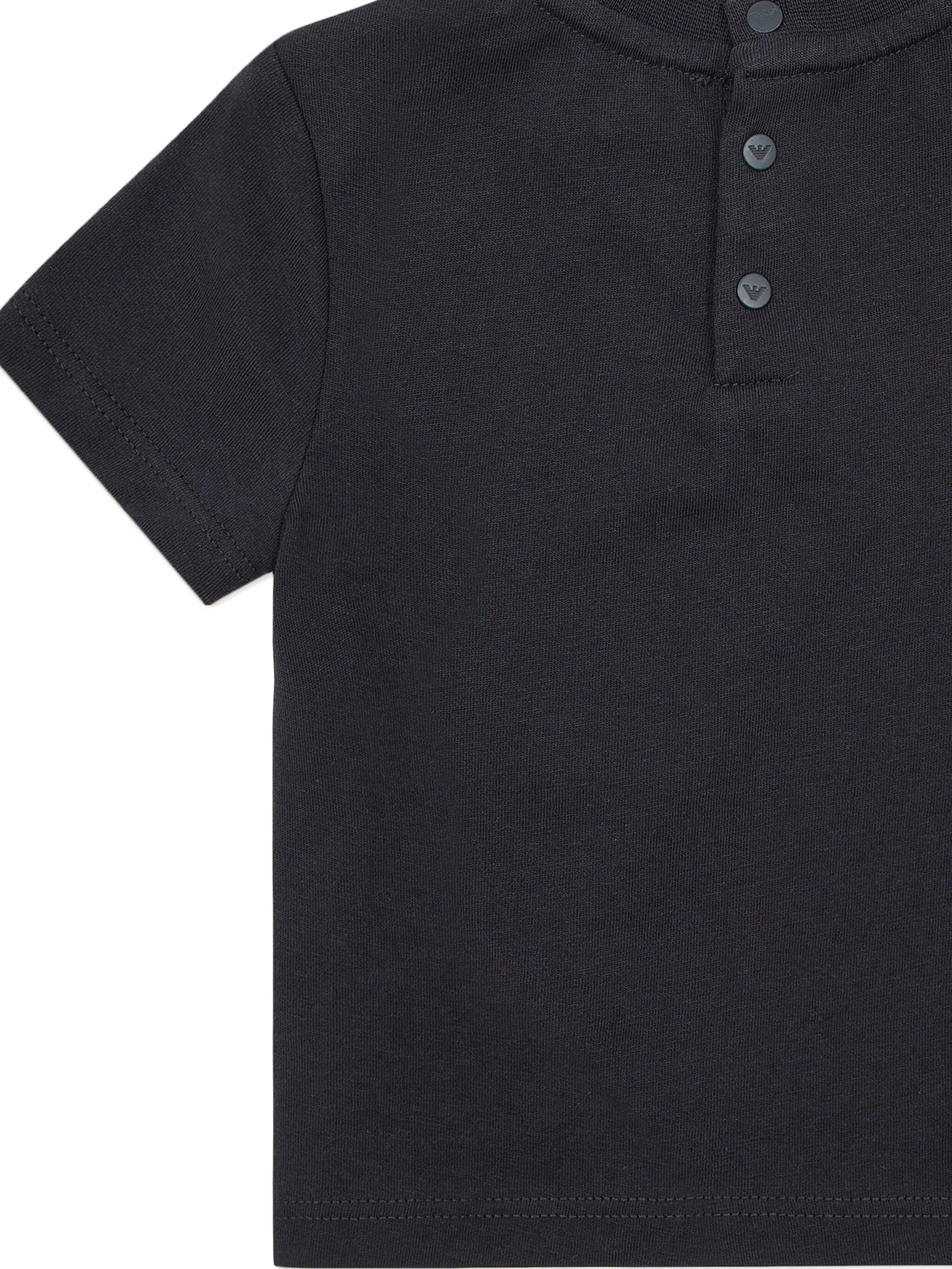 Футболка с нашивкой Emporio Armani Kids, синий — фото 3