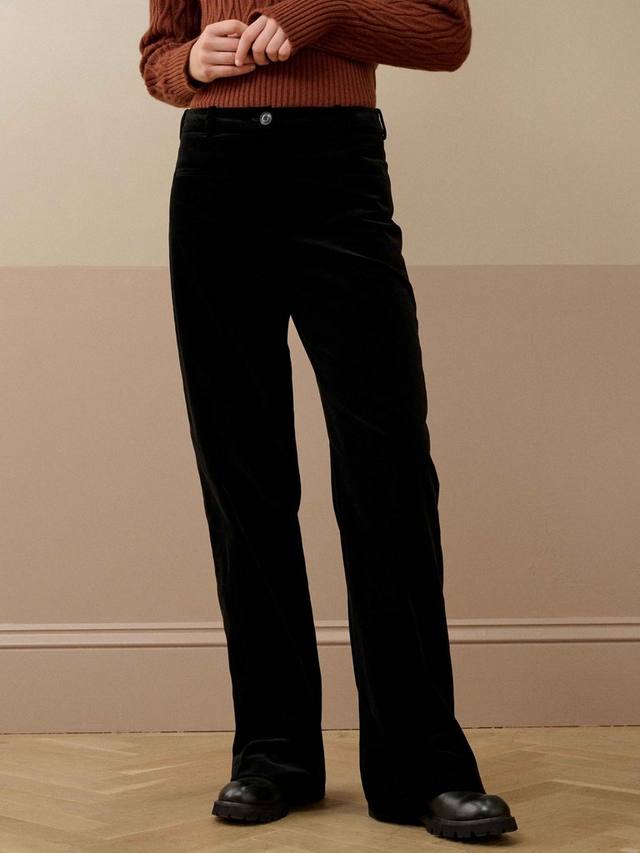 

Брюки Velvet High Rise из органического хлопка Brora