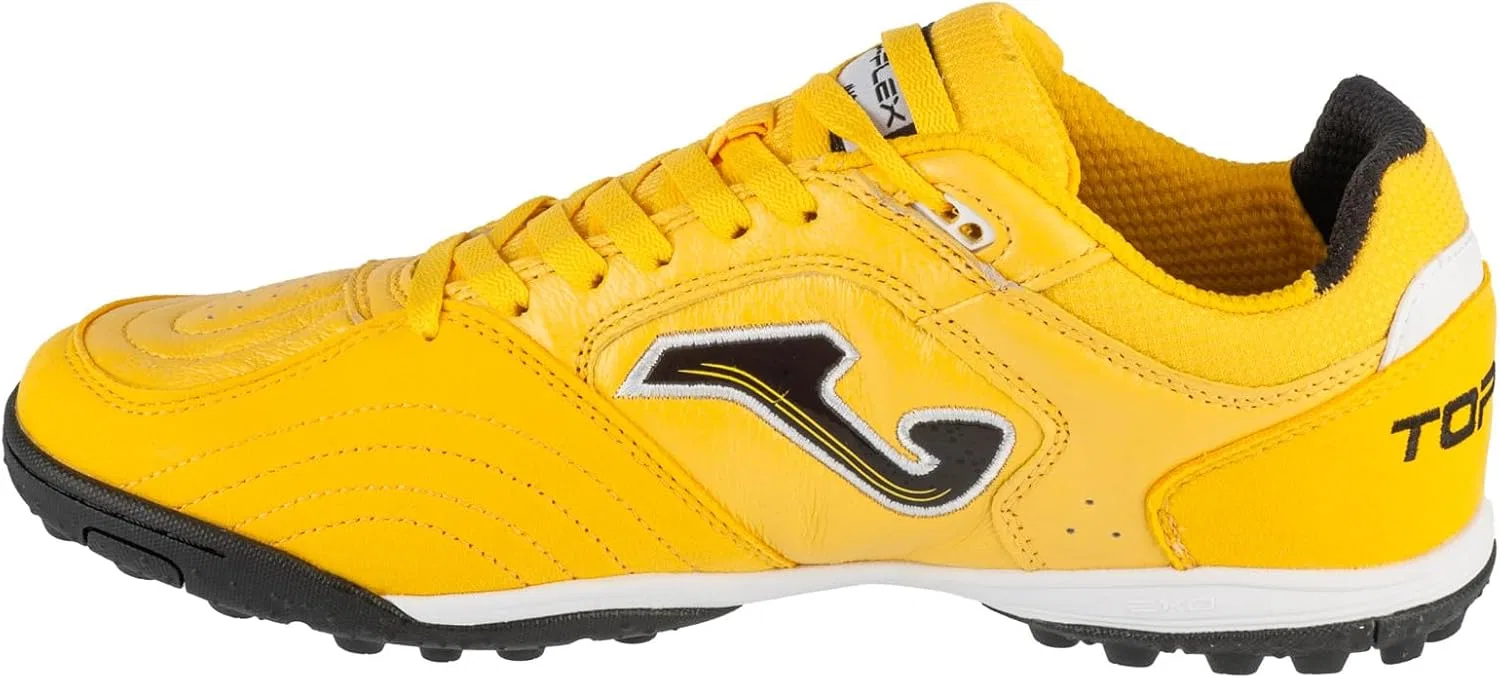 Мужские кроссовки для газона Joma Top Flex 2528 TF TOPS2528TF, желто-черные — фото 2
