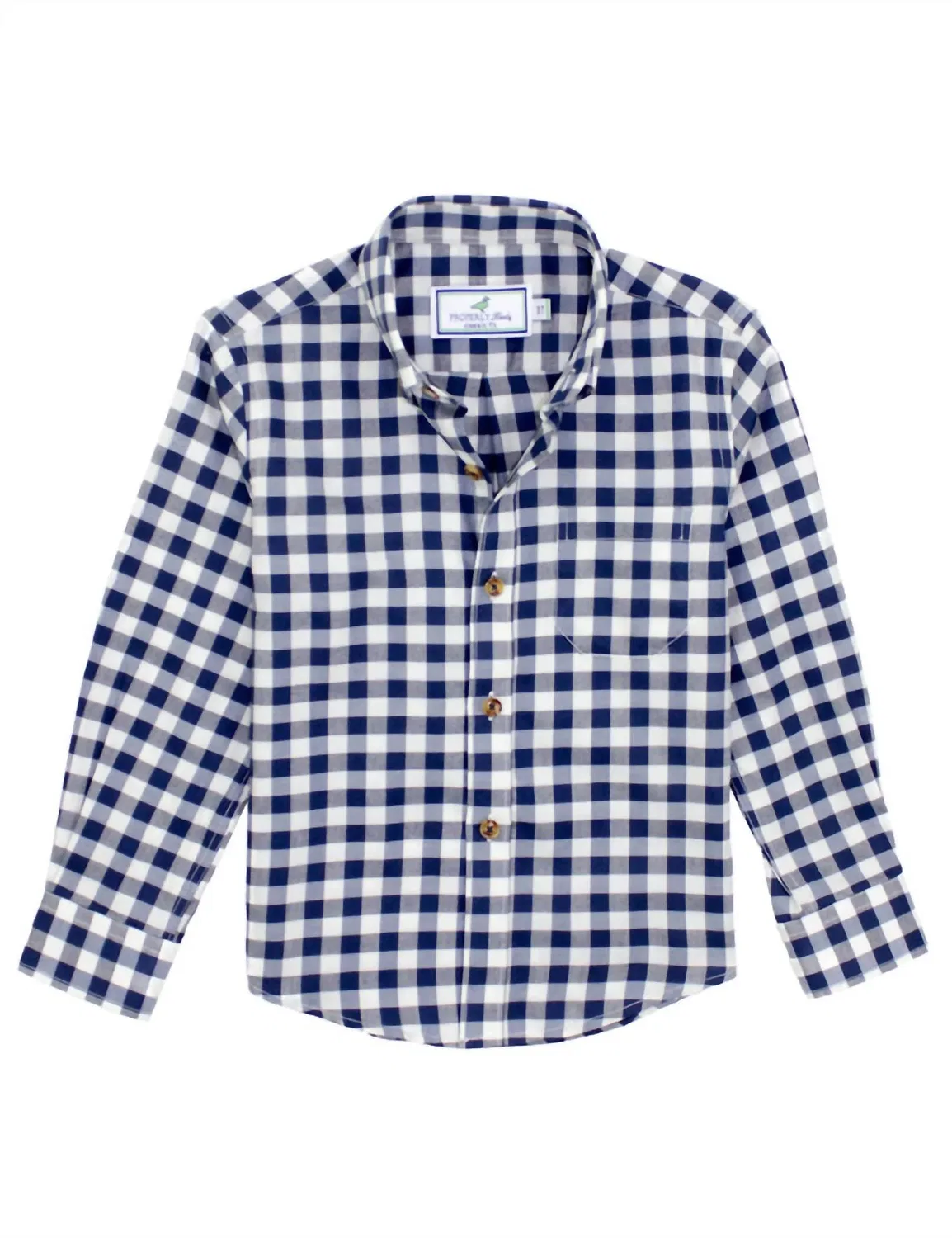 Properly Tied Детская спортивная рубашка Woodland в Navy Pier