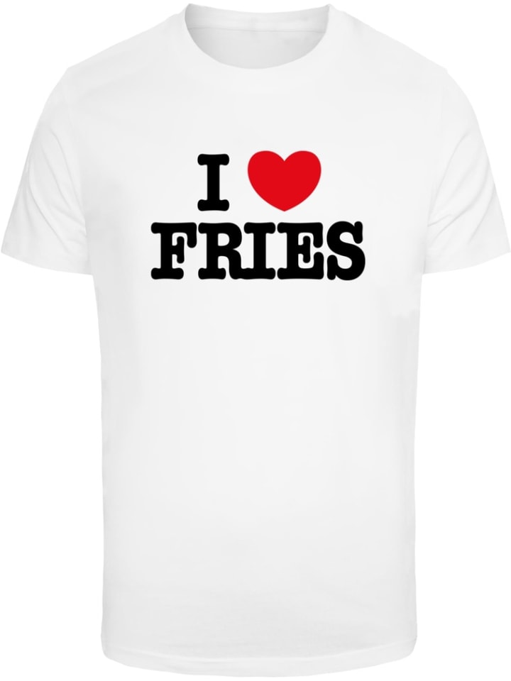 

Футболка Love Fries Tee белого цвета Mister Tee