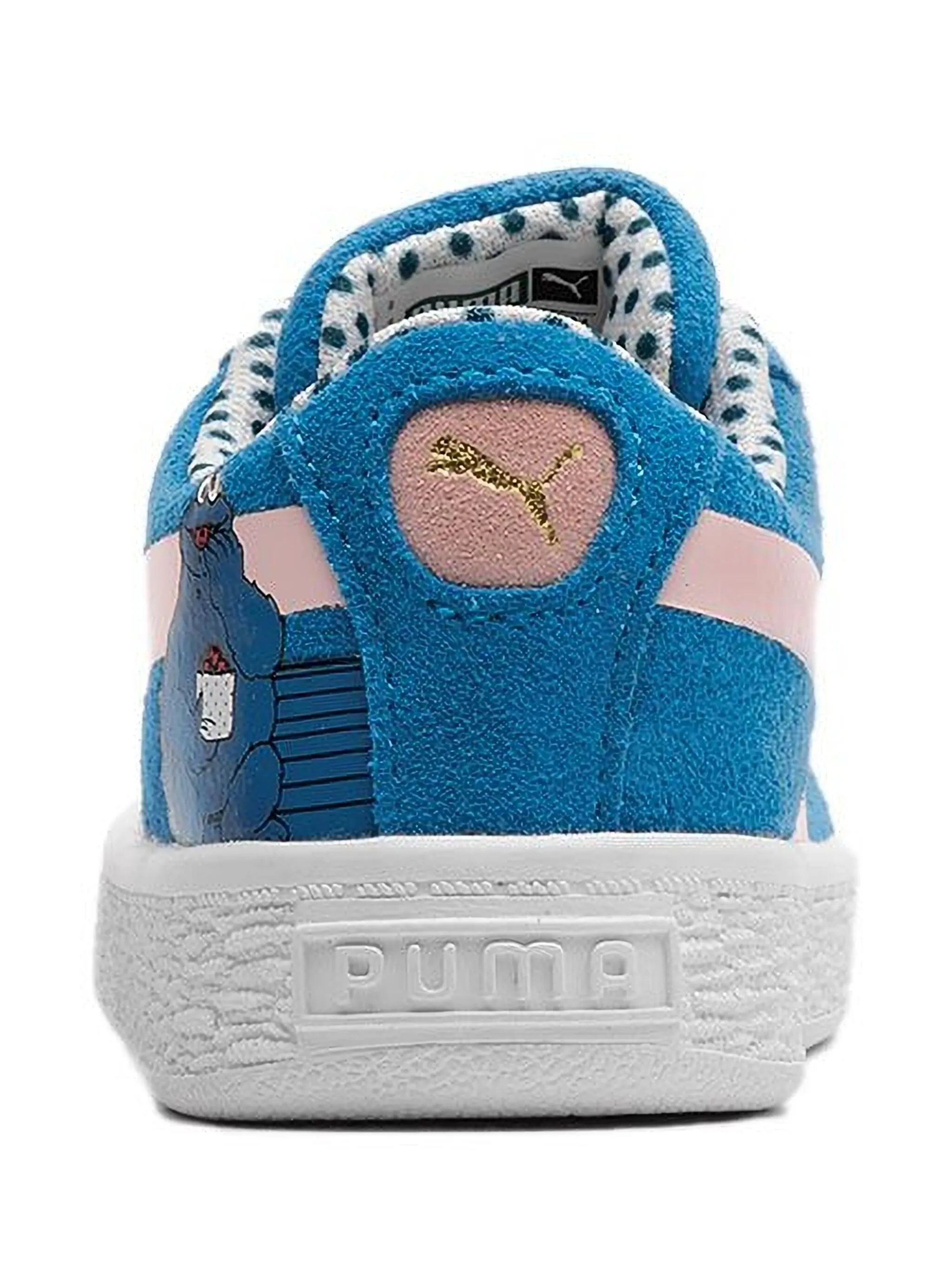 Кроссовки на шнуровке Puma Kids, черный — фото 4