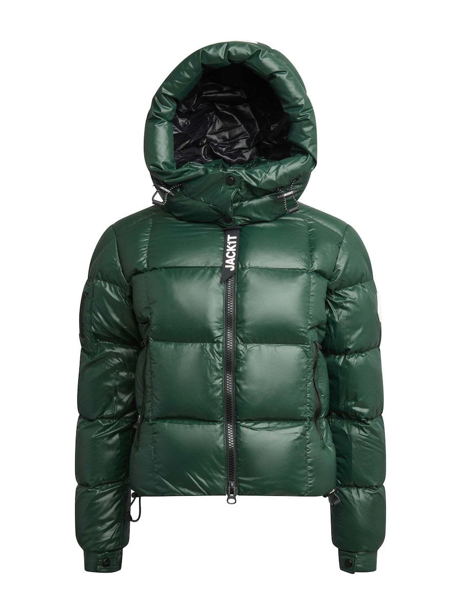 

Куртка для активного отдыха JACK1T EZ Boxed Crop Puffer Lux, зеленый