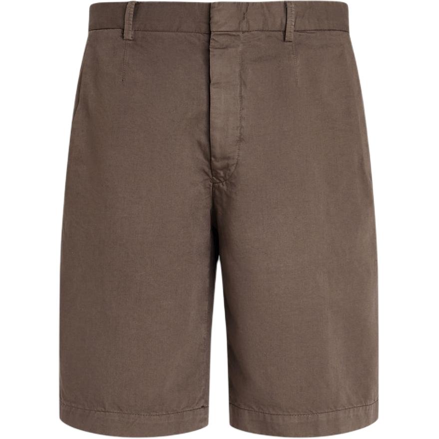 

Zegna летние шорты Chino Ermenegildo Zegna, Dark Taupe Umber