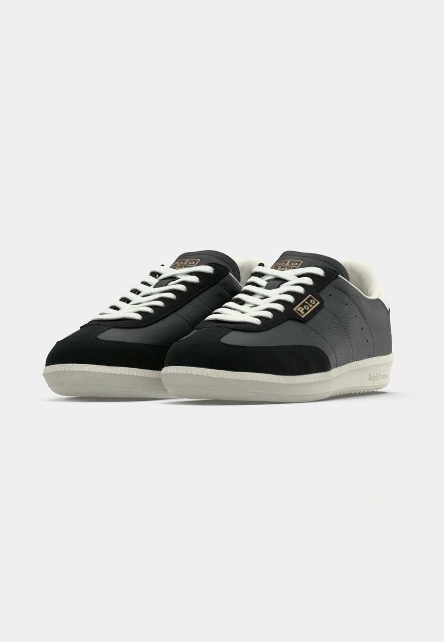 Кроссовки Polo Ralph Lauren FIELD LOW, Black/Off-White/Black — фото 3