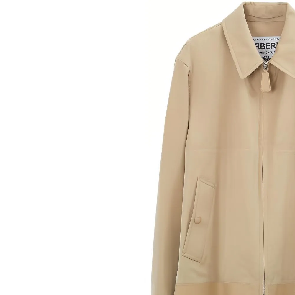 Куртка Burberry Modern Honey хлопковая харрингтон — фото 4