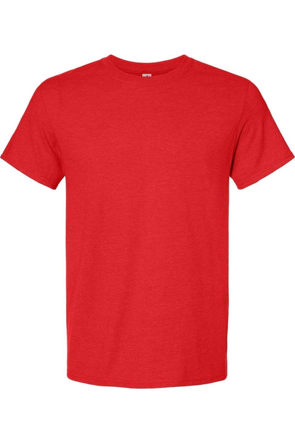 

Футболка JERZEES Premium Blend Ringspun с круглым вырезом, цвет fiery red heather