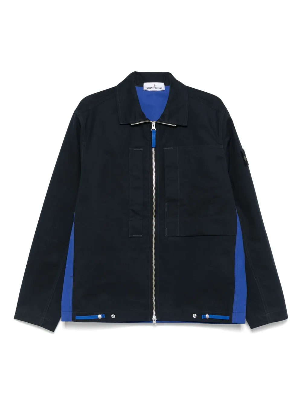 

Хлопковая куртка Stone Island, синий