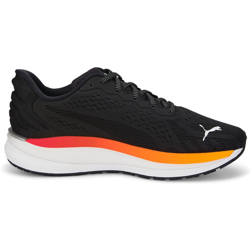 Кроссовки для бега усиливают эффект нитро-всплеска Puma, цвет puma black-sunset glow