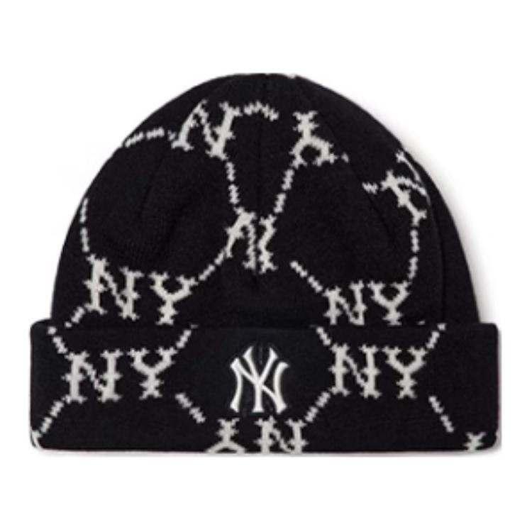 

MLB KIDS Детская шапка из овечьей шерсти и акрила черная, Black