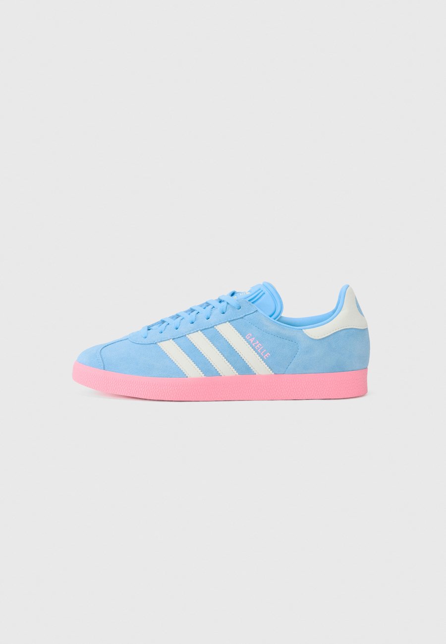 

Кроссовки Adidas Originals ADIDAS GAZELLE SHOES, Semi Blue Burst/White Tint/Bliss Pink/Blue